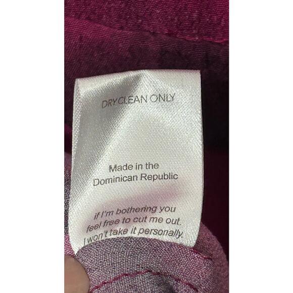 The Kit. Cobie Shirtdress Love Haze Lightweight Crepe Button Down Pink Sz 10 Md - Picture 7 of 10